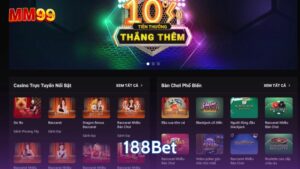 Cổng chơi game đổi thưởng uy tín 188Bet