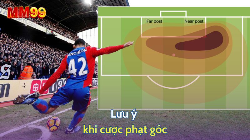 Lưu ý khi cược phạt góc